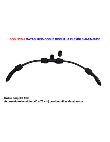 MATABI RECDOBLE BOQUILLA FLEXIBLE83460936