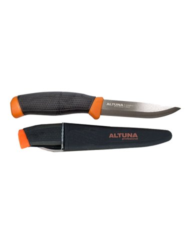 ALTUNA CUCHILLO + FUNDA  ACERO INOX 220 MM HOJA 100MMREF. 8450 