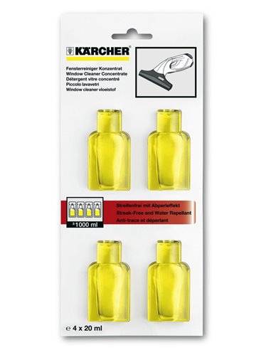 KARCHER REPDETERGENTE CONCENTR.WV50 - WV24x20 ML6.295-302.0