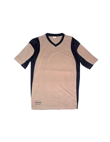 ROPA CAMISETA JAVA BEIG M/CORTA T/  M V080