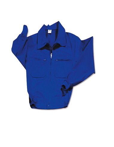 ROPA CAZADORA AZUL TERGAL CREMALLERA T48   388C