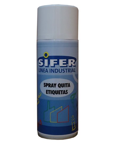 SIFER QUITA ETIQUETAS DISOLVENTE POLIMERO SPRAY-400 MLSI2115