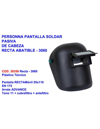 PERSONNA PANT.SOLDAR CABEZA 3060 RECTA ABAT.55x110 PLAST.TECNICO