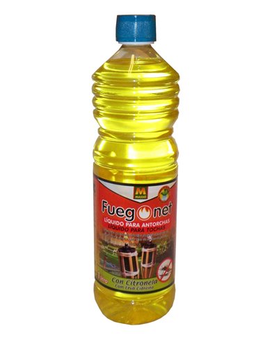 MASSO FUEGONET LIQUIDO ANTORCHAS CON CITRONELA 1 LITRO231558