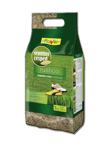 FLOWER SEMILLAS DE CESPED RUSTICO CAJA 1 KG GREEN WORLD10788