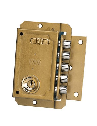 FAC CERRADURA SOBRE S-90 DCHA PINTADA 11001 LLAVE SERRETA