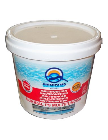 QUIMICAMP CLORO NO SULF COBRE  MULTIFUNCIO TABLE 250gr 5K202605