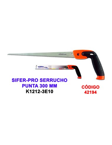 SIFER-PRO SERRUCHO PUNTA 300 MM PLADUR/ESCAYOLAK1212-3E10