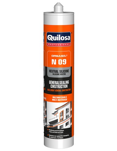 QUILOSA SILICONA NEUTRA N09 CART 300 ML TRANSP10043420