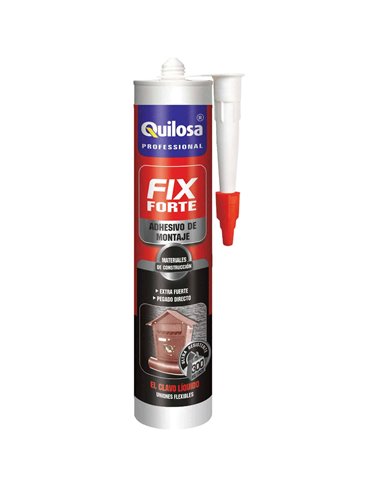 QUILOSA ADHESIVO MONTAJE FIX FORTE EXTRAFUER BEIG 350GR10043091