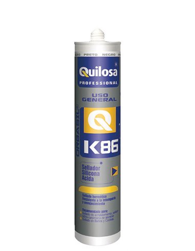 QUILOSA ORBASIL SILICONA ACIDA K86 CART.300ML TRANSL.10043803