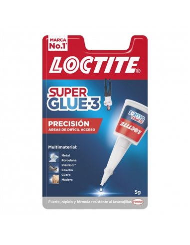 HENKEL LOCTITE SUPER GLUE-3 CIANOCRILATO 5 GR.PRECISION-2640076