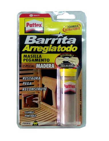 HENKEL PATTEX BARRITA ARREGLATODO MADERA 48 GR BL1863214