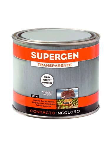 PEGAMENTO SUPERGEN INCOLORO-  500 ML BOTE62601-00000-07