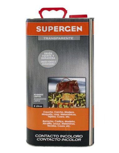 PEGAMENTO SUPERGEN INCOLORO-5000 ML LATA 5 LITROS62601-00000-09