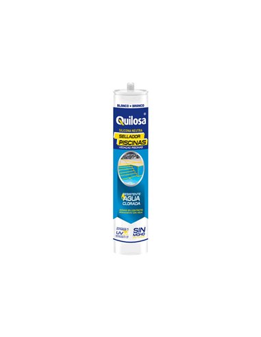 QUILOSA SELLADOR NEUTRO PISCINAS CR 290 ML BLANCO 10044653