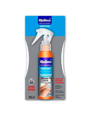 QUILOSA ORBAFOAM ELIMINADOR LIMPIEZAESPUMA PU SECA100ML 10044090