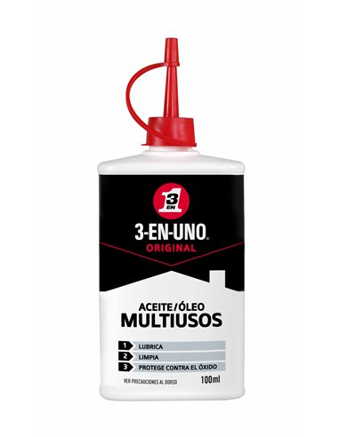 3 EN 1  LUBRICANTE ACEITERA  100 ML  GOTERO34059 