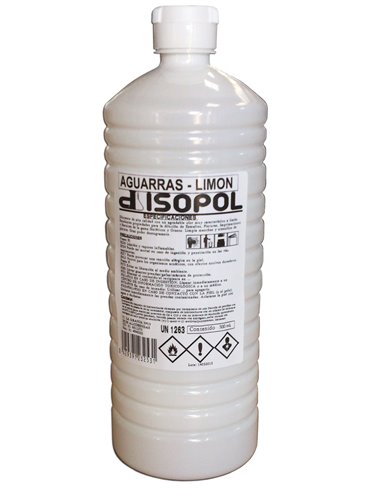 DISOPOLSA AGUARRAS OLOR LIMON PLASTICO 1/2 LITRODDAGLI20*05PET