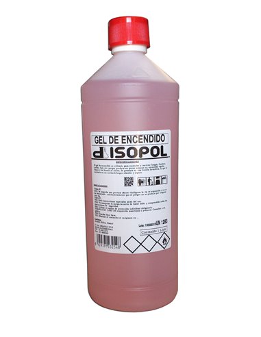 DISOPOLSA GEL DE ENCENDIDO PLASTICO 1 LITRODDGEEN12*1PVC