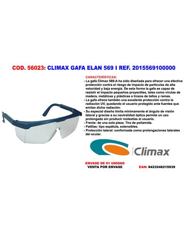 CLIMAX GAFA ELAN 569 I REF 2015569100000