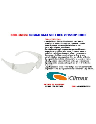 CLIMAX GAFA  590 I REF 2015590100000