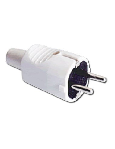 ELECTRICIDAD CLAVIJA BIPOLAR CON TT PVC BLANCA BLIST 12010-50306