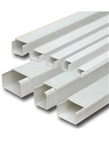 ELECTRICIDAD CANALETA ADHESIVA 2 MTS BLANCA 16X10 MM 71005-18911