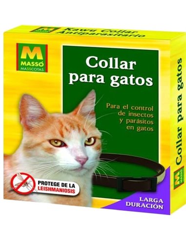 MASSO COLLAR ANTIPARASITOS GATO 231215N