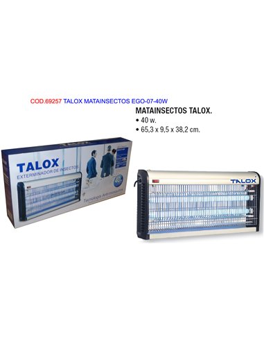 TALOX MATAINSECTOS EGO-07-40W