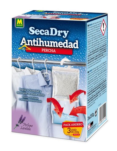 MASSO SECADRY PERCHAS ANTIHUMEDAD PACK 3 U. X 210 gr231646