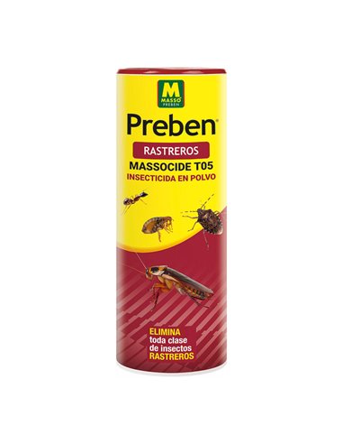 MASSO INSECTICIDA RASTREROS POLVO 250 G HORMIGA/CUCARACHA 231445