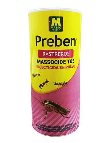 MASSO PREBEN INSECTICIDA POLVO TALQUERA RASTREROS 500 g 231552N