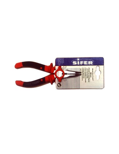 SIFER ALICATE B/REDONDA CURVA 6" SATINADO E1611 PROFESIOANL