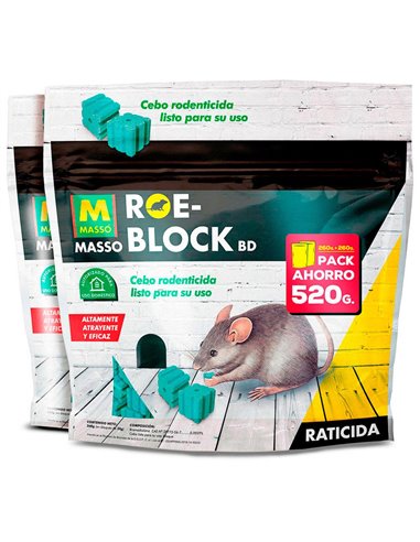 MASSO ROE BLOCK PLUS 260 G + 260 G (520 G)231535