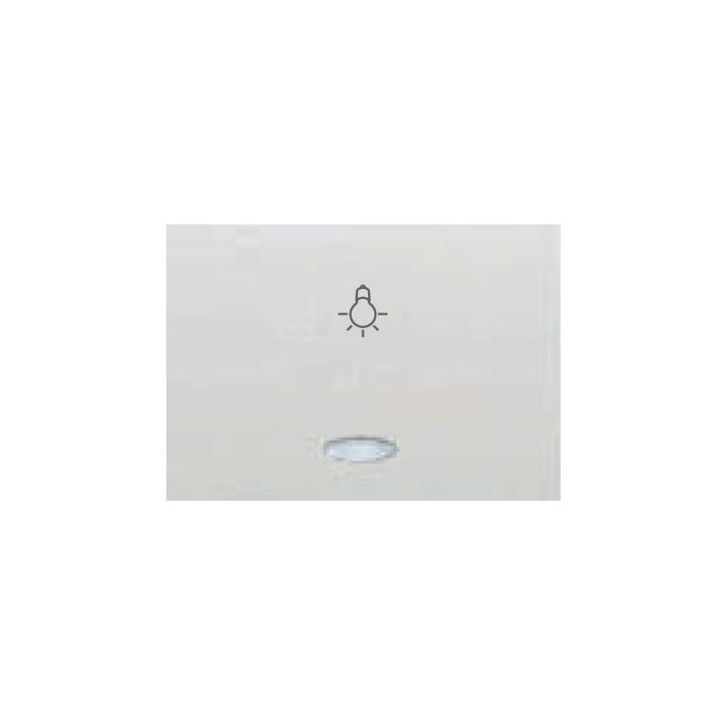 Tecla pulsador bombilla luminoso BLANCO BJC Coral 21717-L