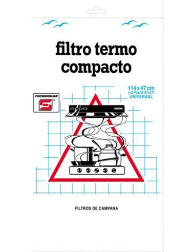 FILTRO CAMPANA TERMO COMPACTO 2 UDS. REF. 00809