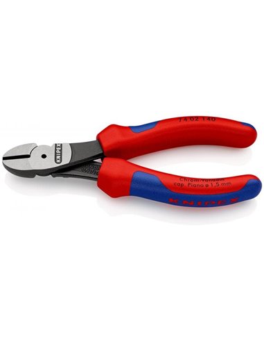 KNIPEX ALICATE CORTE DIAGONAL 7402-140 mm EXTRA FUERTE