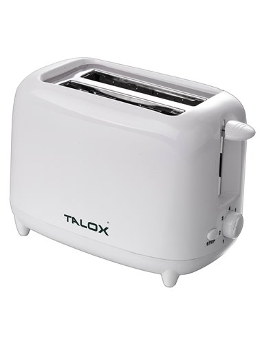 TALOX TOSTADOR DE PAN 2 REBANADAS 700 W  7 VELOCIDADEST UTH-332