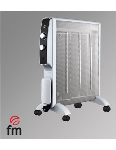 FM RADIADOR DE MICA 1500 W DISE�O SLIM MS-15