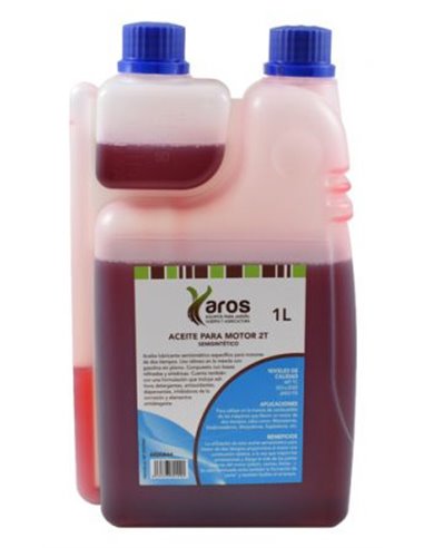 YAROS ACEITE 2 TIEMPOS SEMISINTETICO 1 LT+DOSIFICADOR0006000844