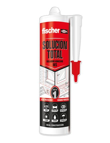 FISCHER MS TOTAL POLIMERO SELLADO/PEGADO BLANCO 290ML570946