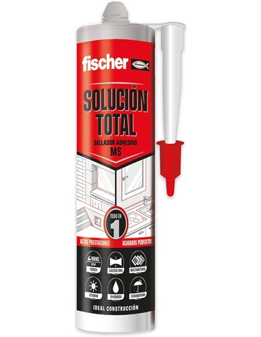 FISCHER MS TOTAL POLIMERO SELLADO/PEGADO GRIS 290ML570947