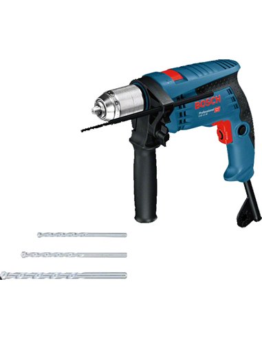 BOSCH TALADRO PERCUTOR PROFESSIONAL GSB 13 RE+MALETA0601217104