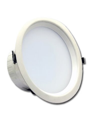 LED DOWNLIGHT EMPOTRABLE-NW-100-240VCA 135MM-20WH 77DWLED135201