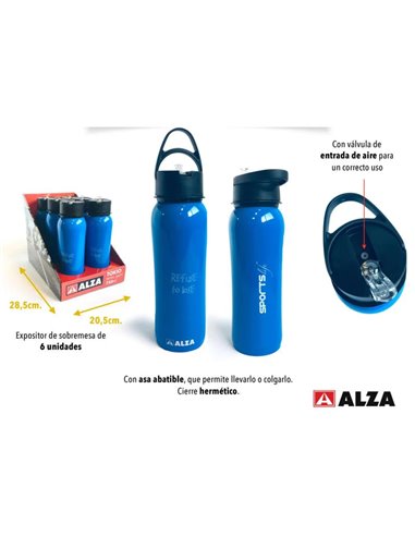 ALZA BOTELLA SPORT TOKIO BLUE 750 ML 505106