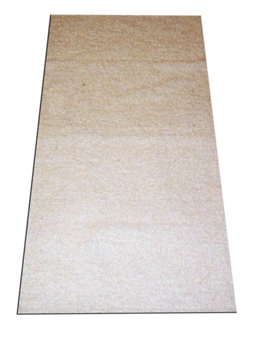 ALFOMBRA ARTESANA PELO NORMAL 70% ALGODON   60x120CRUDO NATURAL