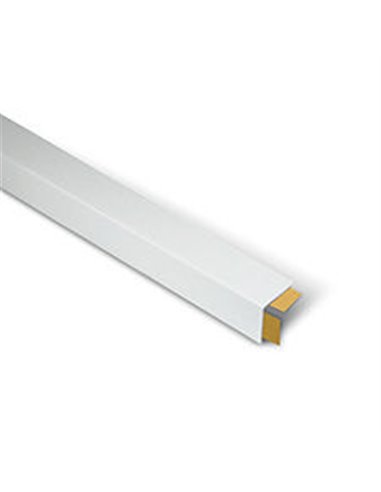 BRINOX ANGULO BLANC  ADHESIVO  PVC 25 X 25 MM  250 CM B6041-5B