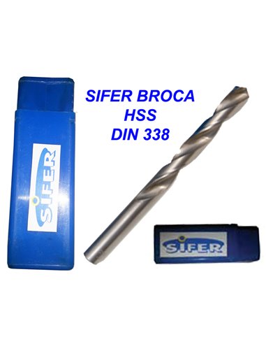 SIFER BROCA HSS DIN 338    1.00 MM