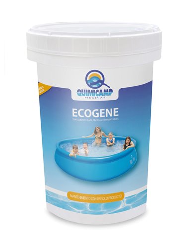 QUMICAMP CLORO ECOGENE 1L TRATAMIENTO PISCINA DESMONTABLE202101